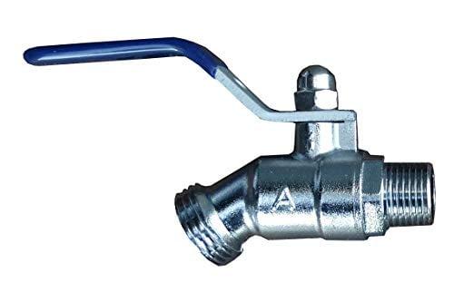 American Valve 1/2" M71QTM Hose bibb, Chrome