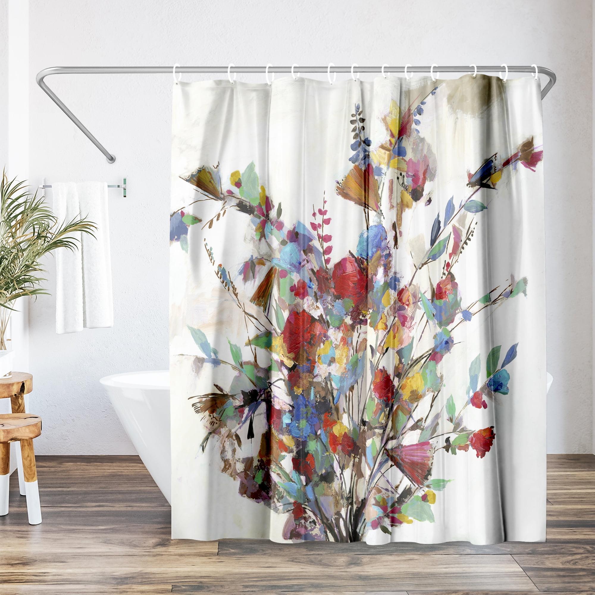 The Twillery Co.® Floral Shower Curtain Blissful Peony by PI Creative Art