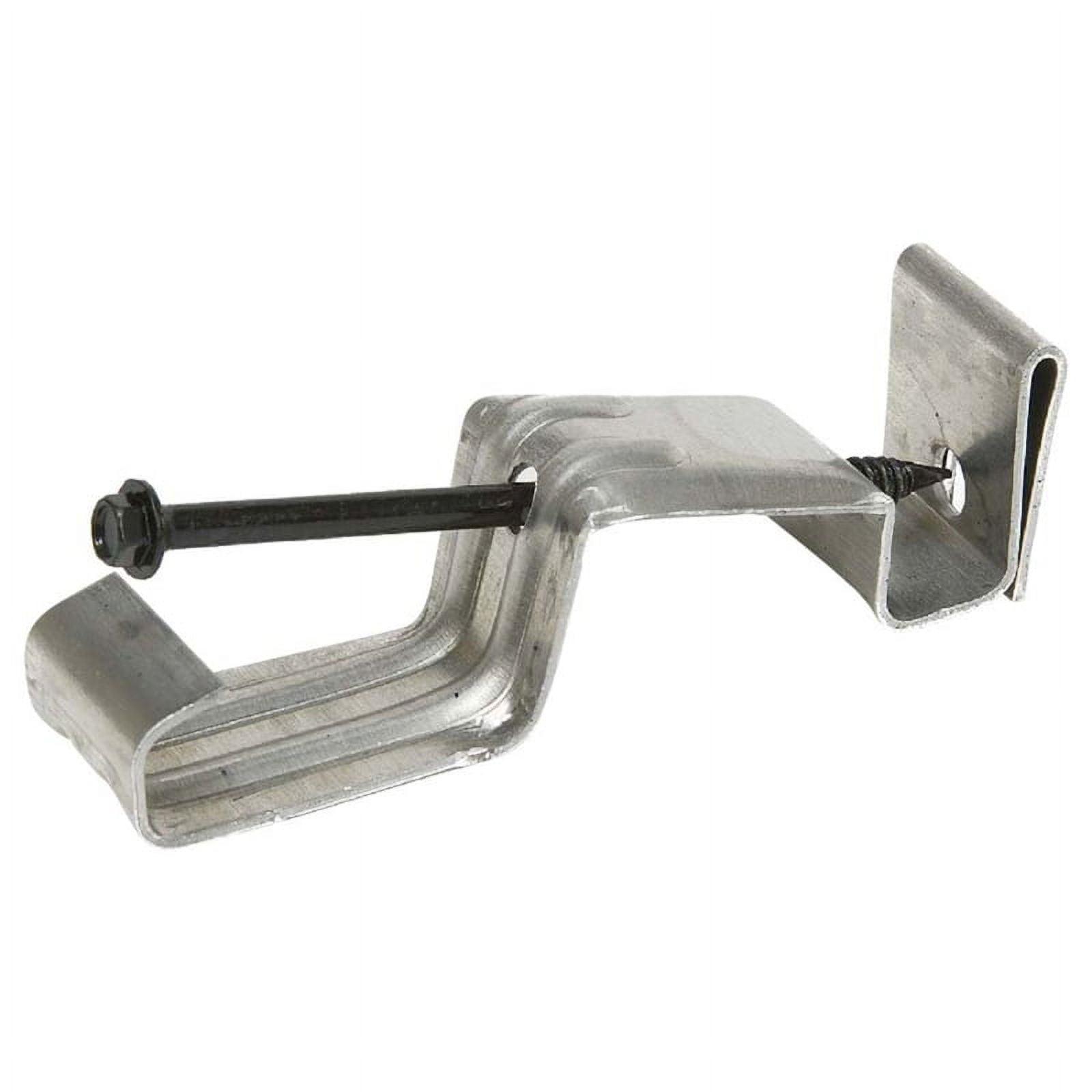 Galvanized Steel 4" Hidden Gutter Hanger with Screw