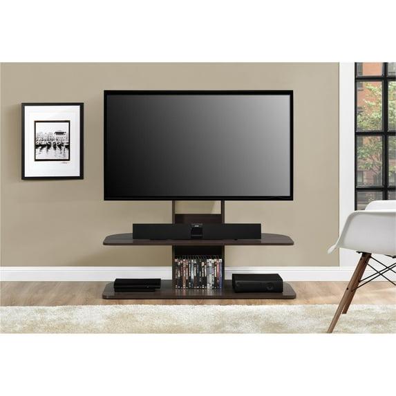 Ameriwood Home Galaxy XL TV Stand with Mount for TVs up 65", Espresso