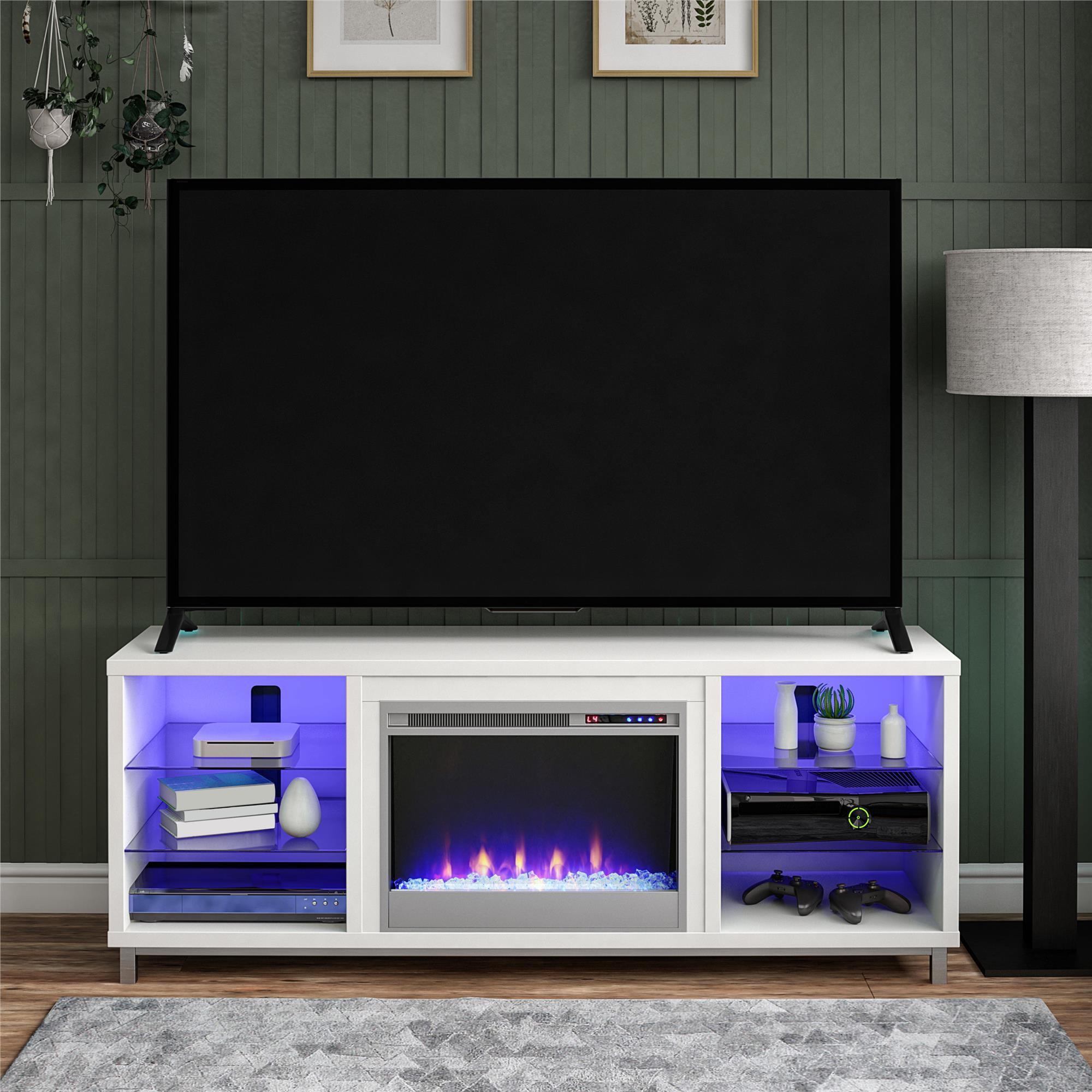 Lumina Fireplace TV Stand for TVs up to 70"