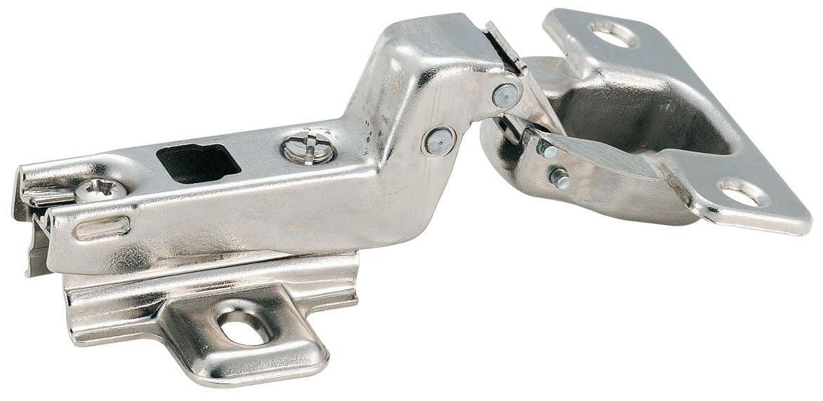 2.25" H × 2.25" W Invisible/Concealed Single Cabinet Hinge (Set of 2)