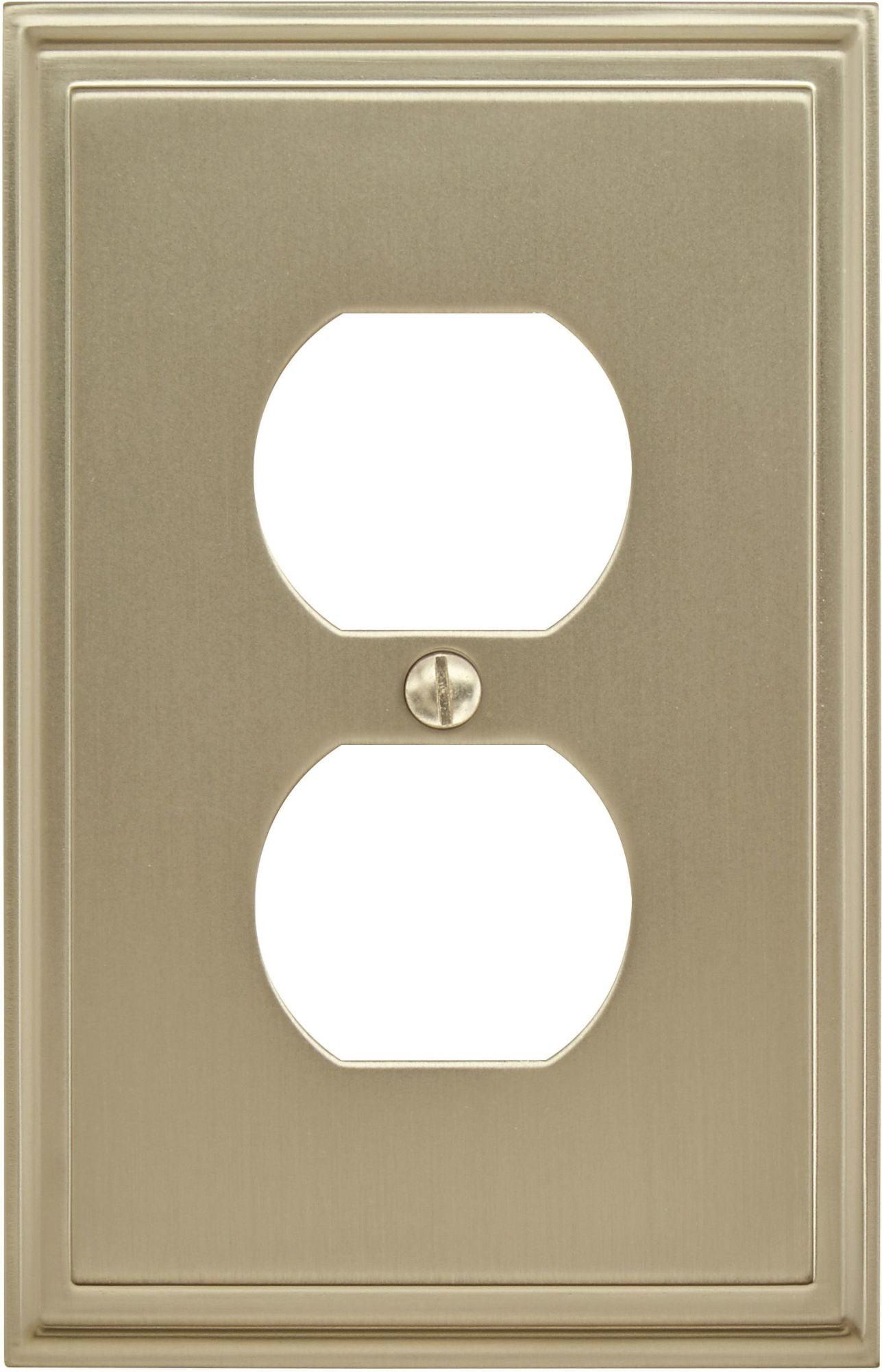 Mulholland 1-Gang Duplex Outlet Wall Plate