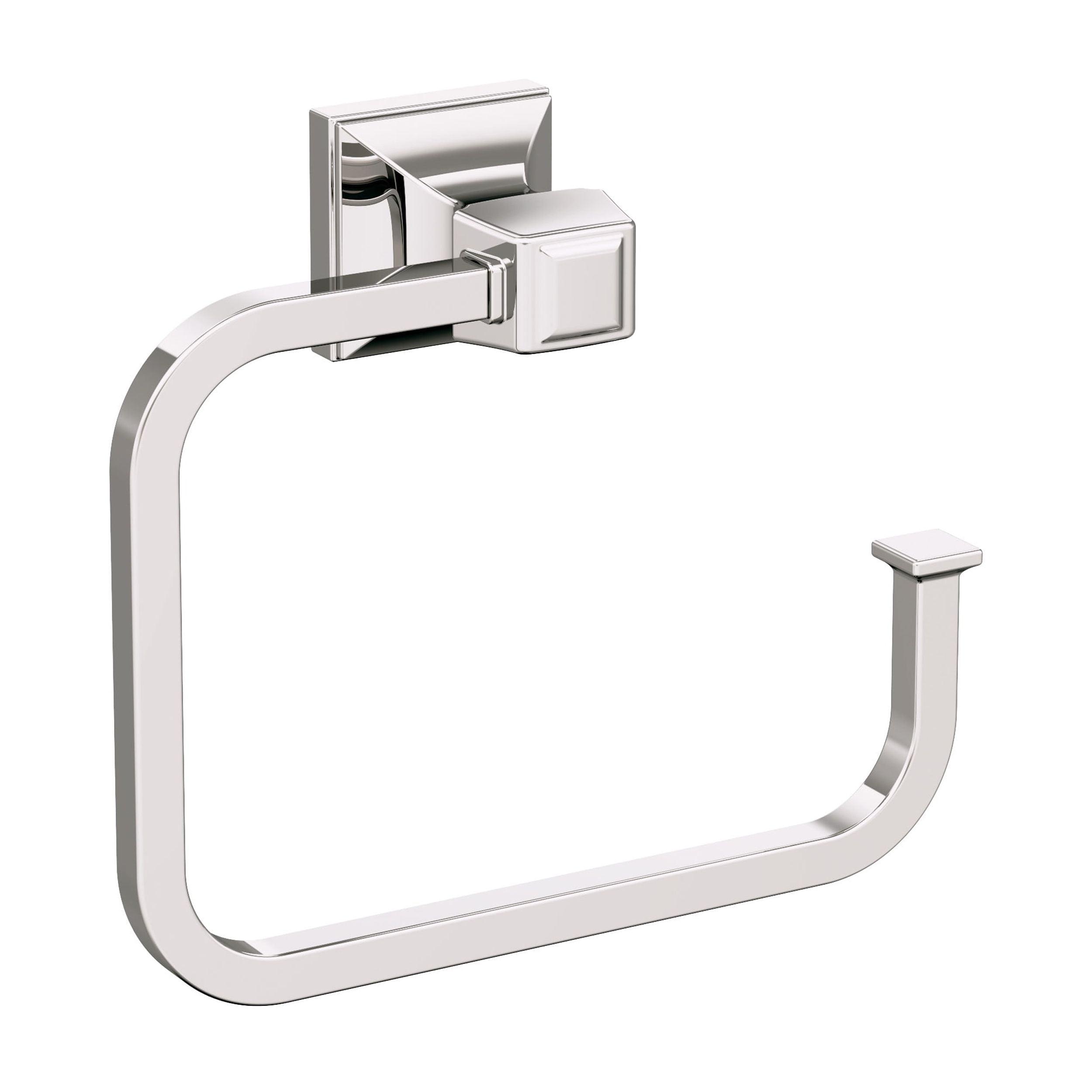 Amerock Mulholland Polished Nickel Open Towel Ring BH36022PN