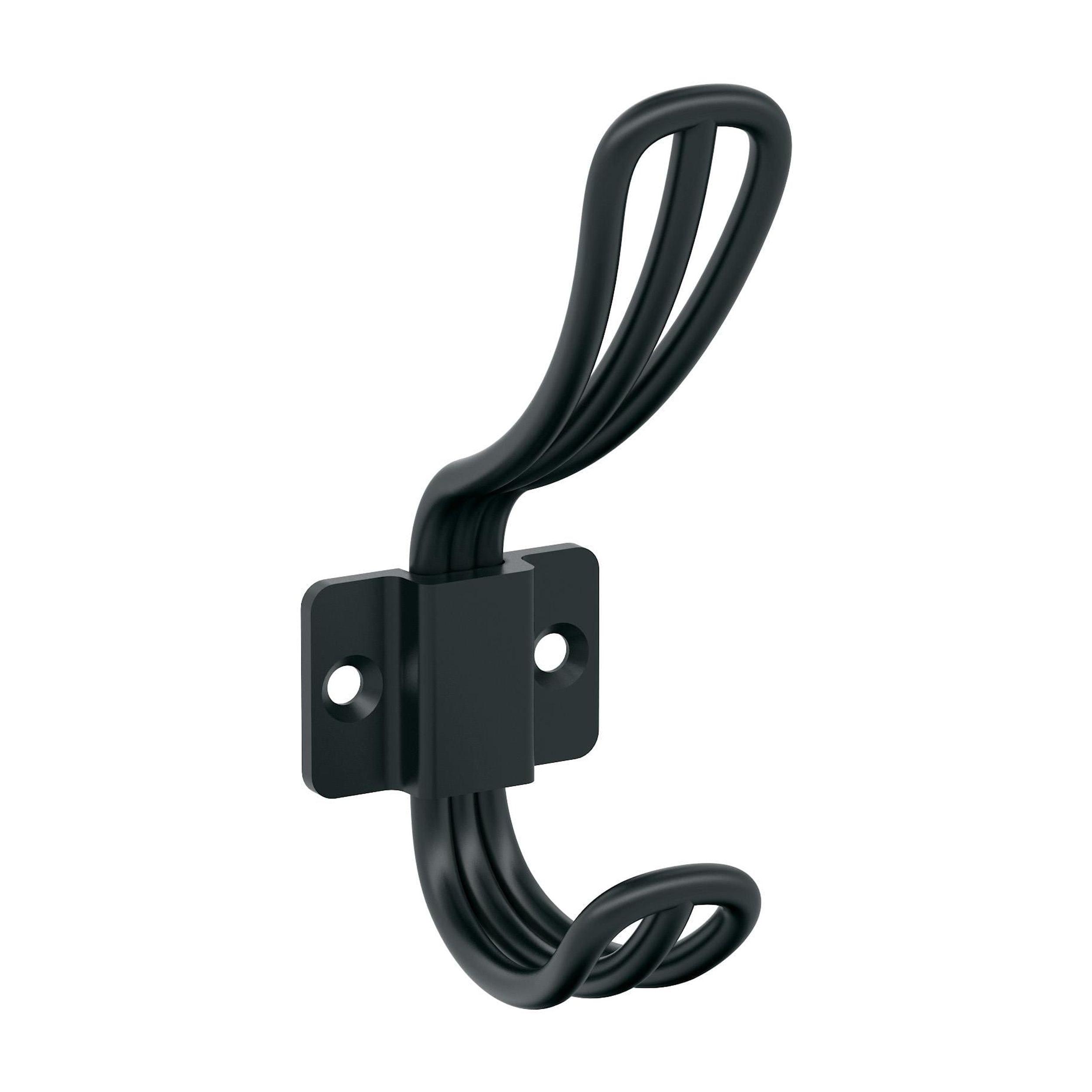 Vinland Transitional Double Prong Decorative Wall Hook