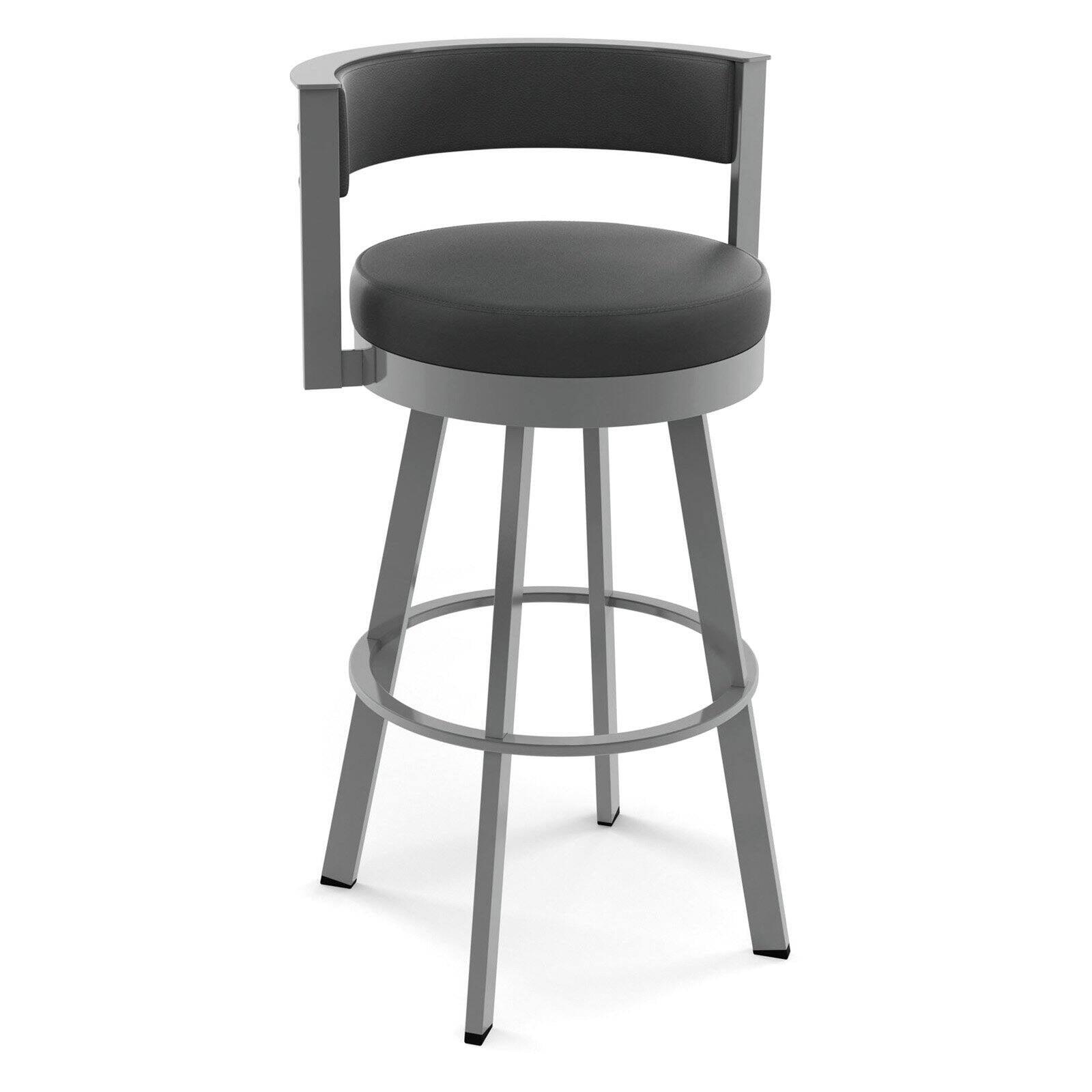 Amisco Browser Upholstered Barstool