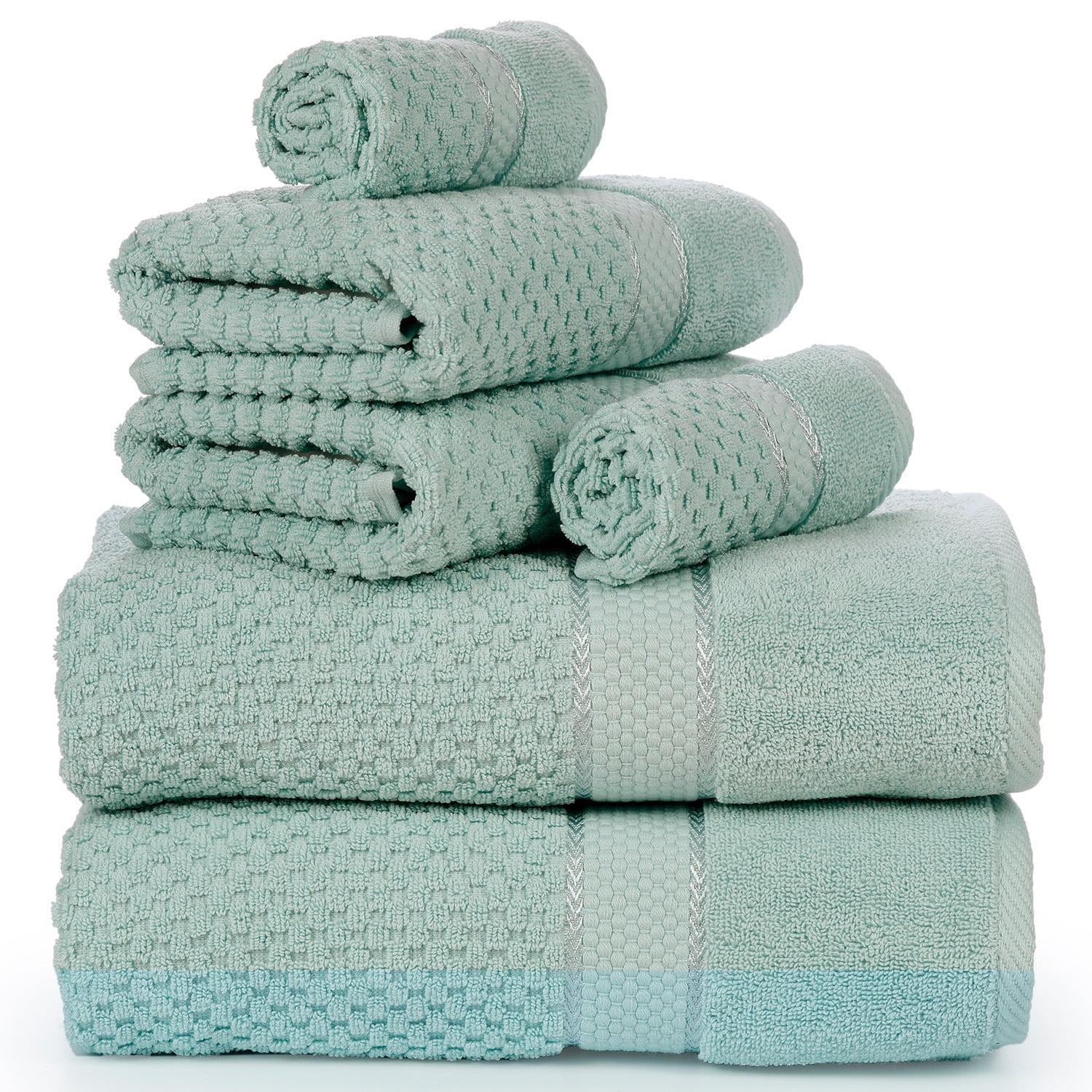 Ample Decor Mulaayam 100% Cotton Popcorn Textured Towel Collection
