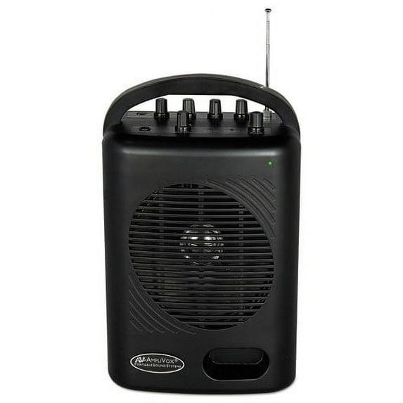 AmpliVox SW245 50W Power Pod PA - Black