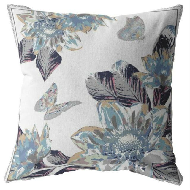 AmritaSen Faux Suede Reversible Throw Pillow