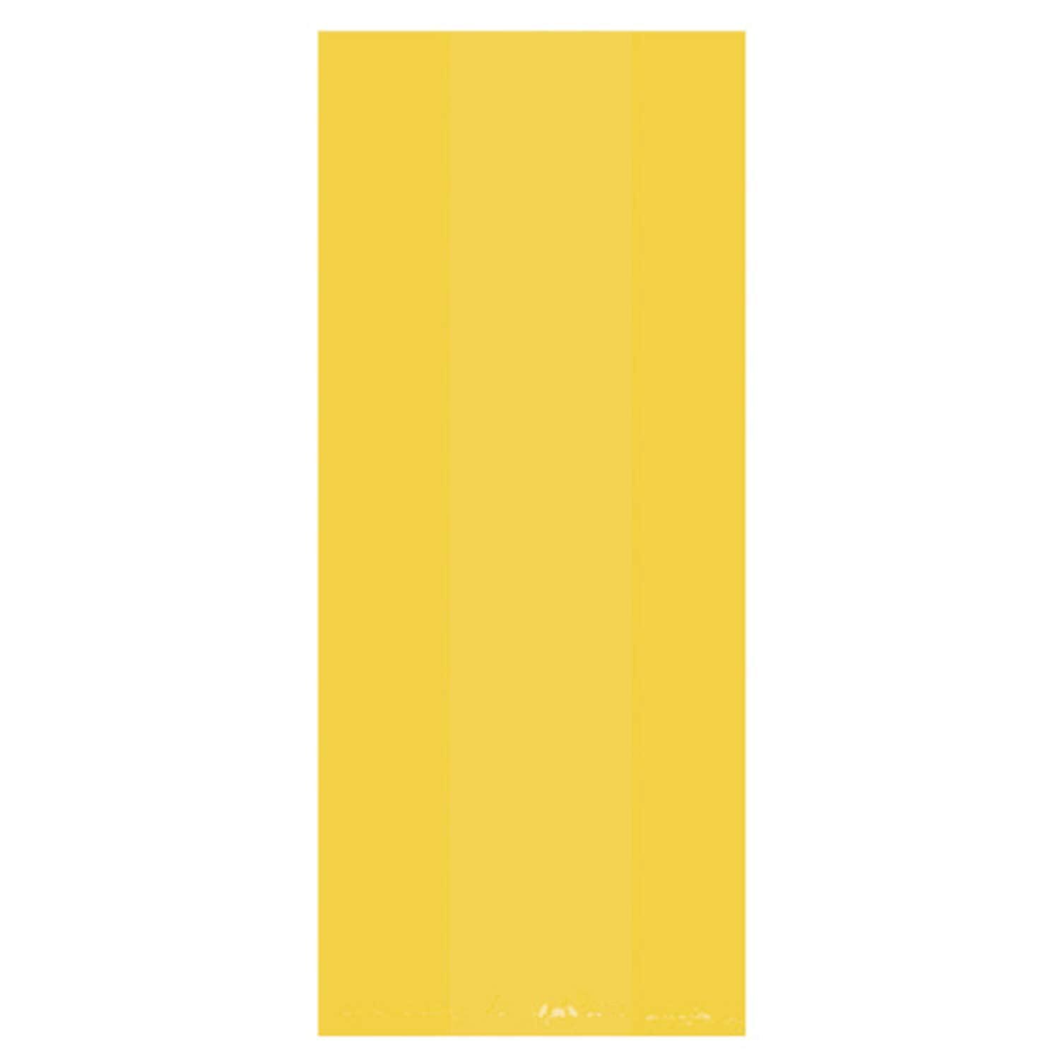 Amscan Party Bags, 25 pieces, Yellow Sunshine
