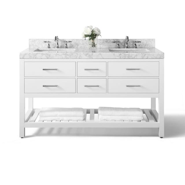 Ancerre Designs Elizabeth 60'' Double Bath Vanity Set
