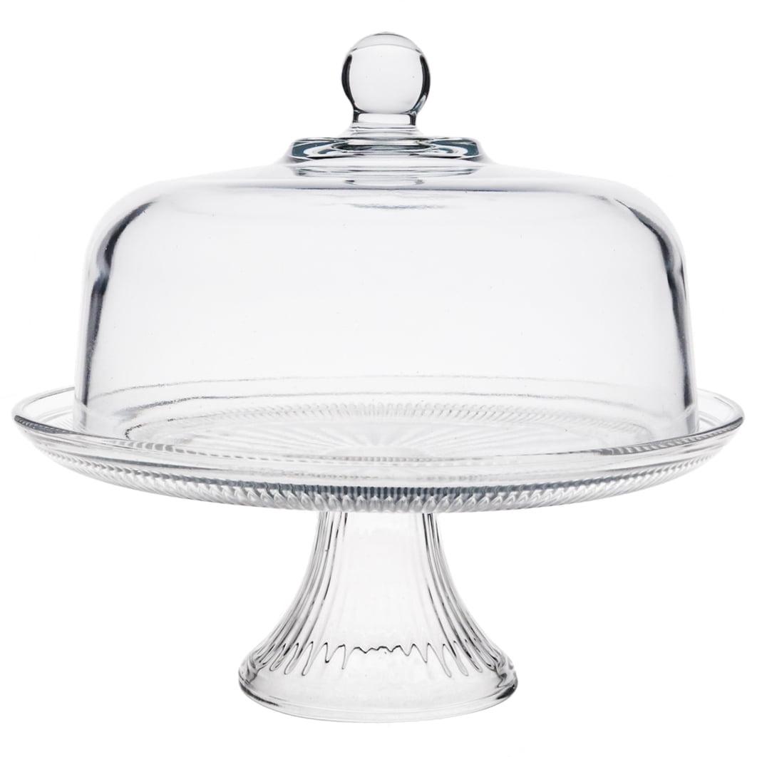 Anchor Hocking Canton Cake Stand Set, 2 Piece