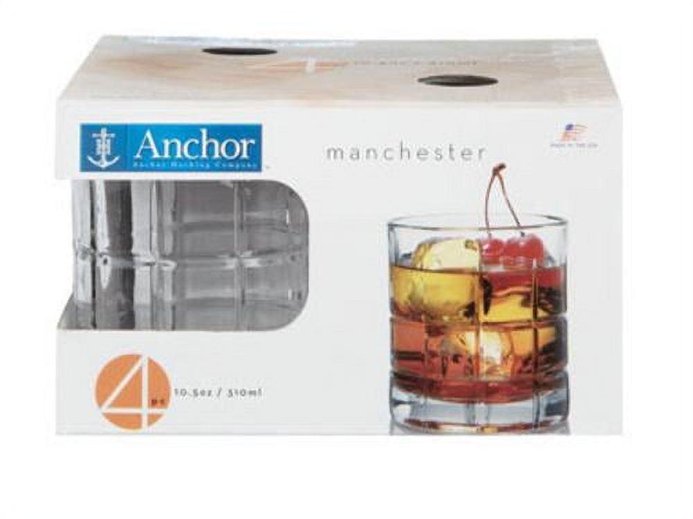 Anchor Hocking 10.5 oz. Glass Cocktail Glasses (Set of 4) (Set of 4)