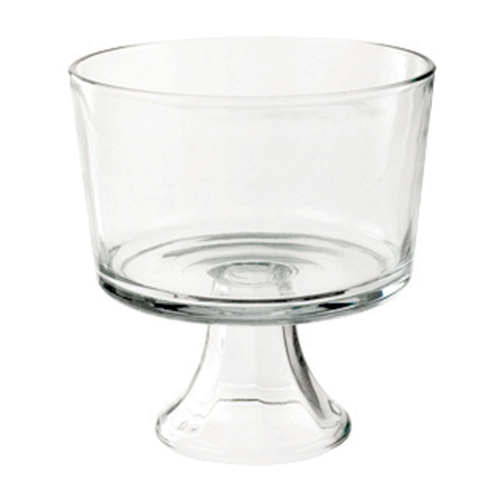 Anchor Hocking Large Glass Trifle Fruit Bowl