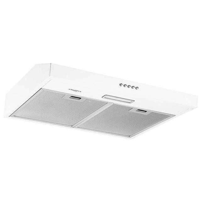 Ancona 24" Convertible Under Cabinet Range Hood in White