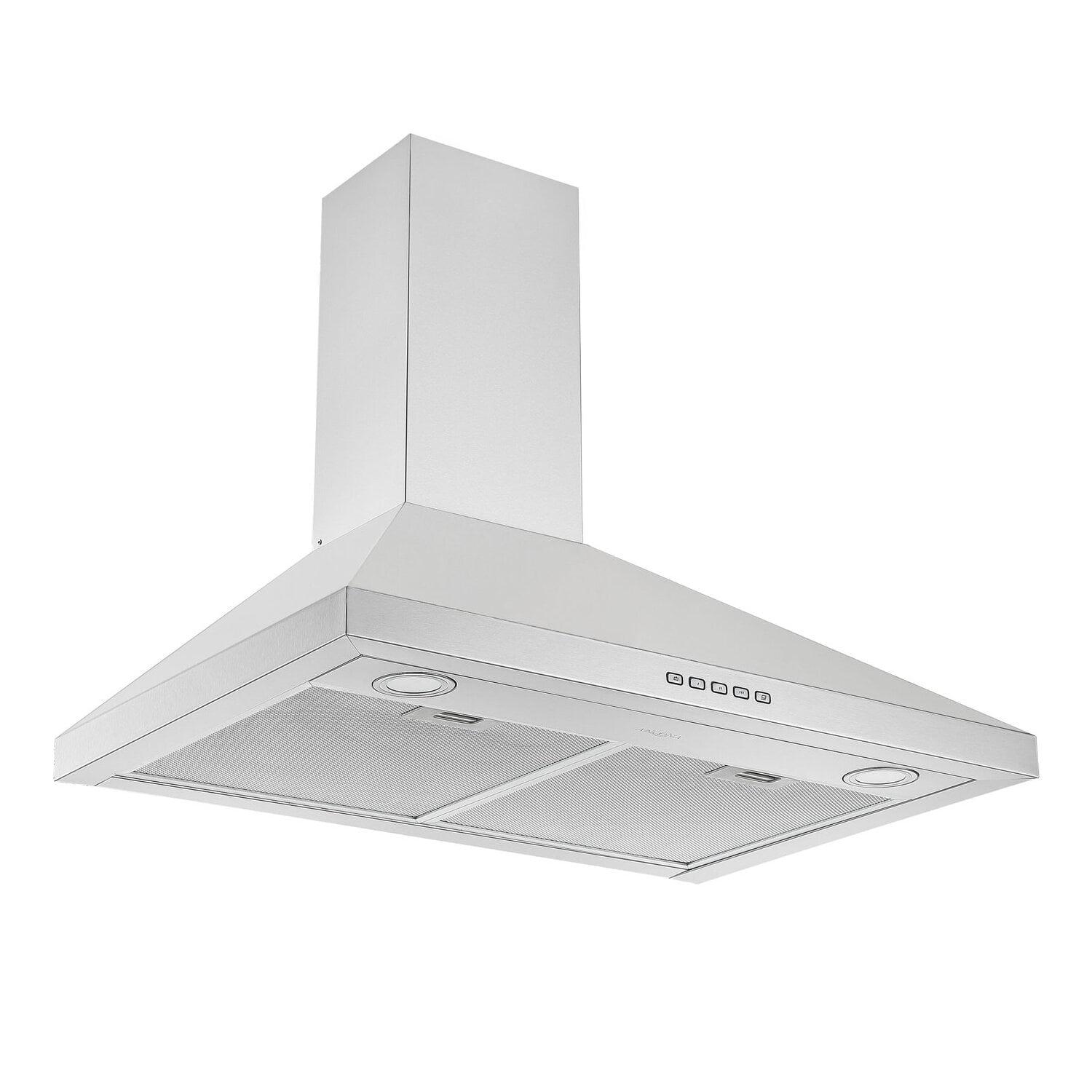 30-Inch Stainless Steel Convertible Wall-Mounted Range Hood