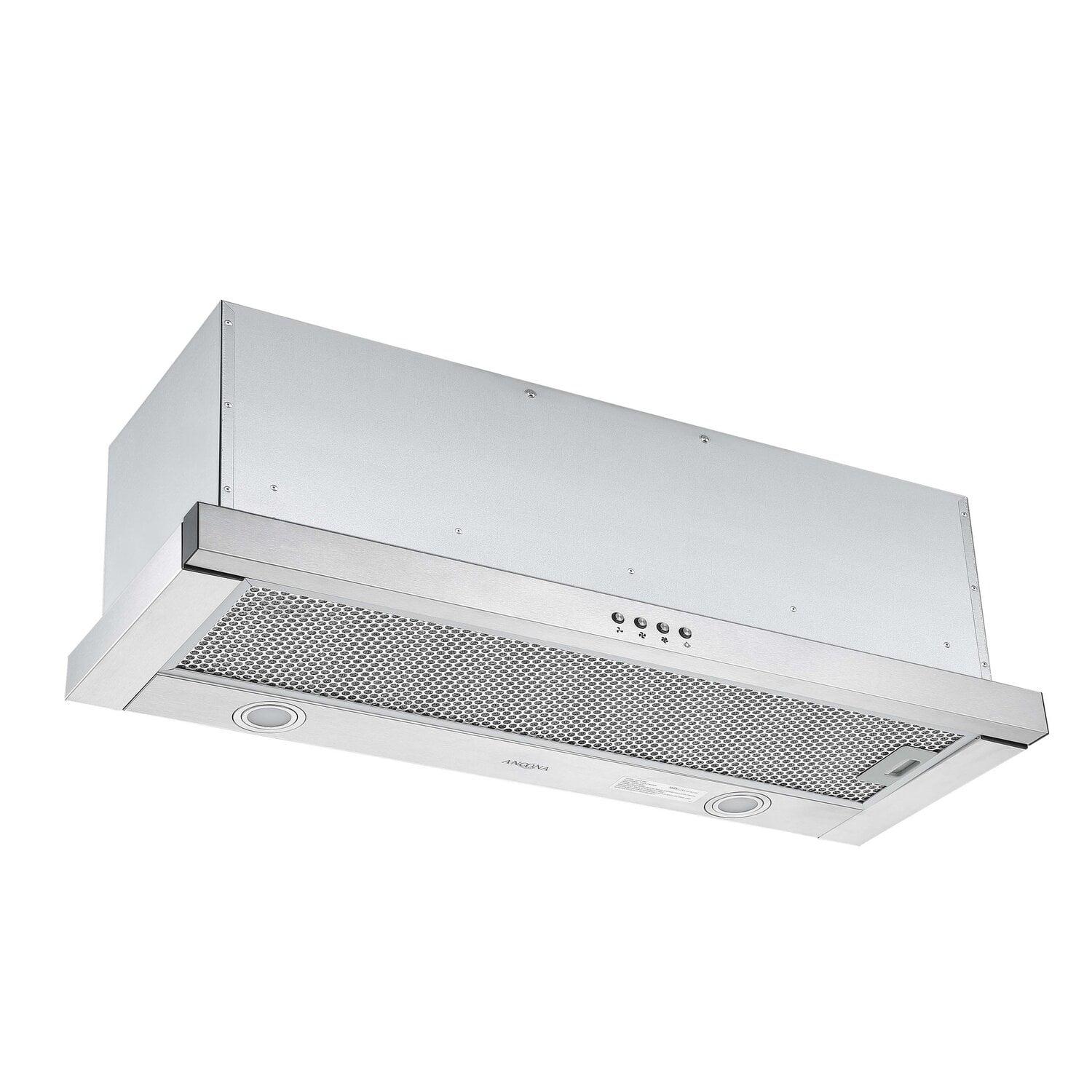 Ancona 36" Stainless Steel Slide-Out Under Cabinet Range Hood