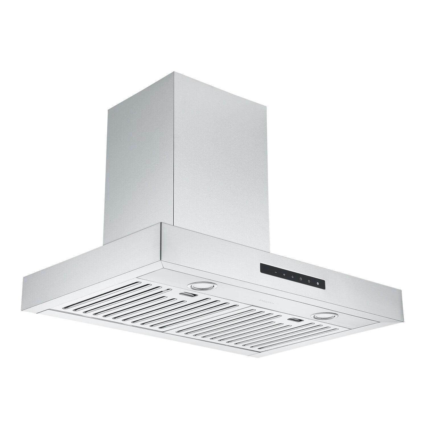 Ancona 30" Stainless Steel 650 CFM Convertible Wall Range Hood with Baffle Filter