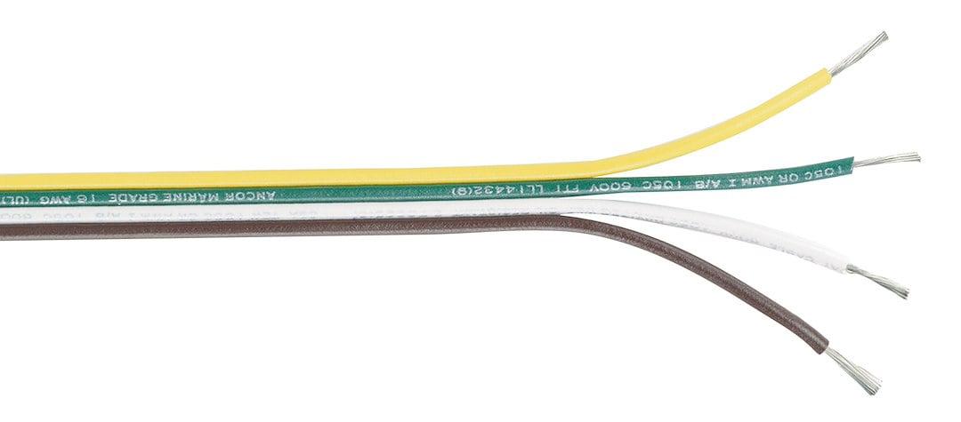 Ancor 100'#16/4 Ribbon Cable(4 Wire) (154510)