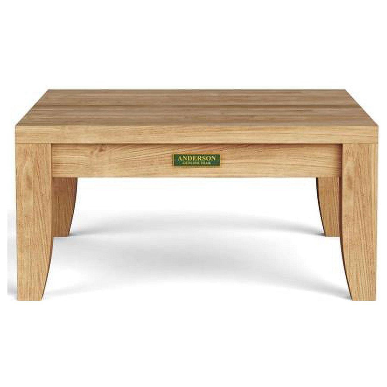 Coronado Premium Teak 24" Square Outdoor Side Table