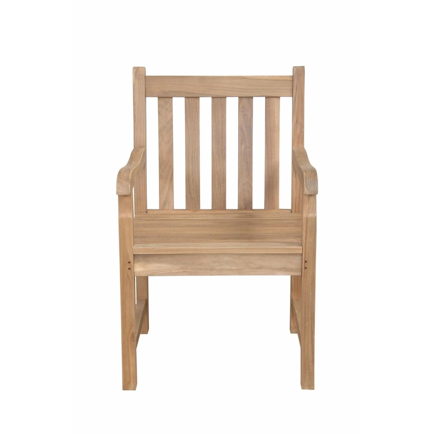 Anderson Teak Braxton Wood Outdoor Dining Armchair