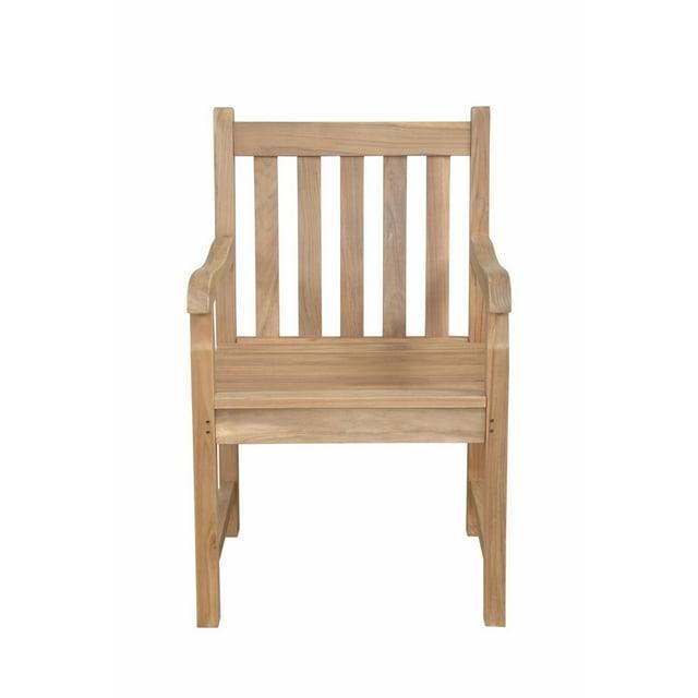 Anderson Teak Braxton Wood Outdoor Dining Armchair