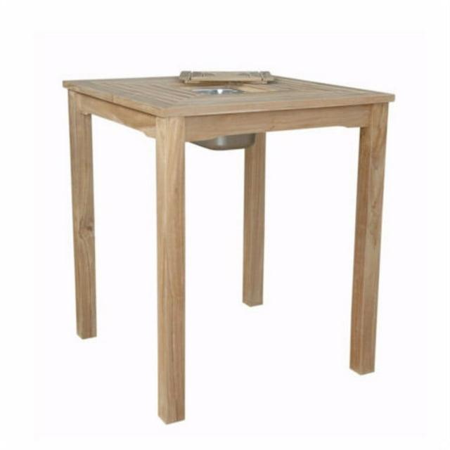Anderson Teak Chatsworth Ice Chiller Bar Table