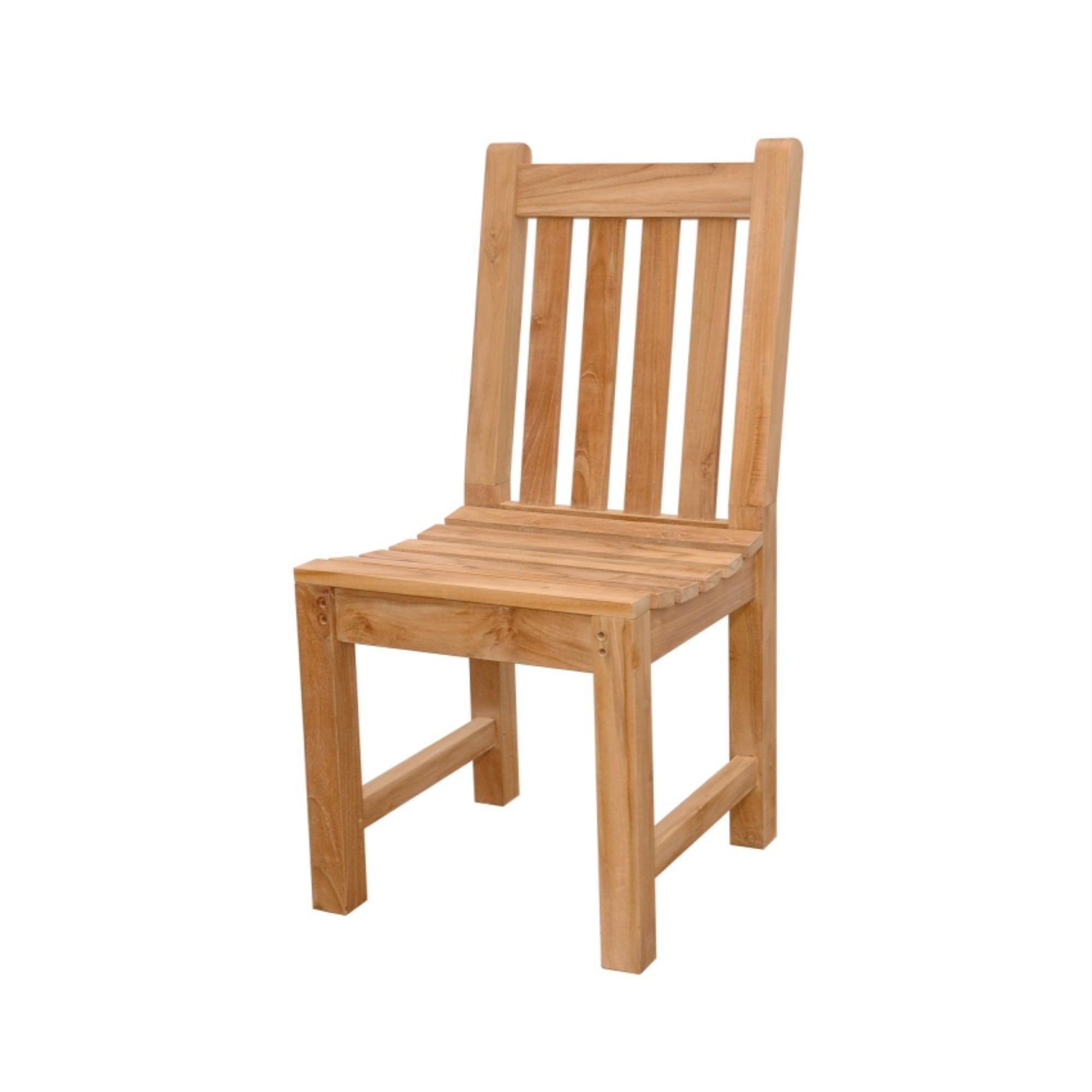 Classic Natural Teak Outdoor Dining Chair