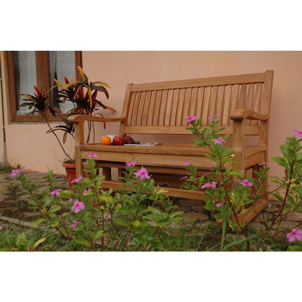 Anderson Teak Del-Amo Teak Outdoor Bench