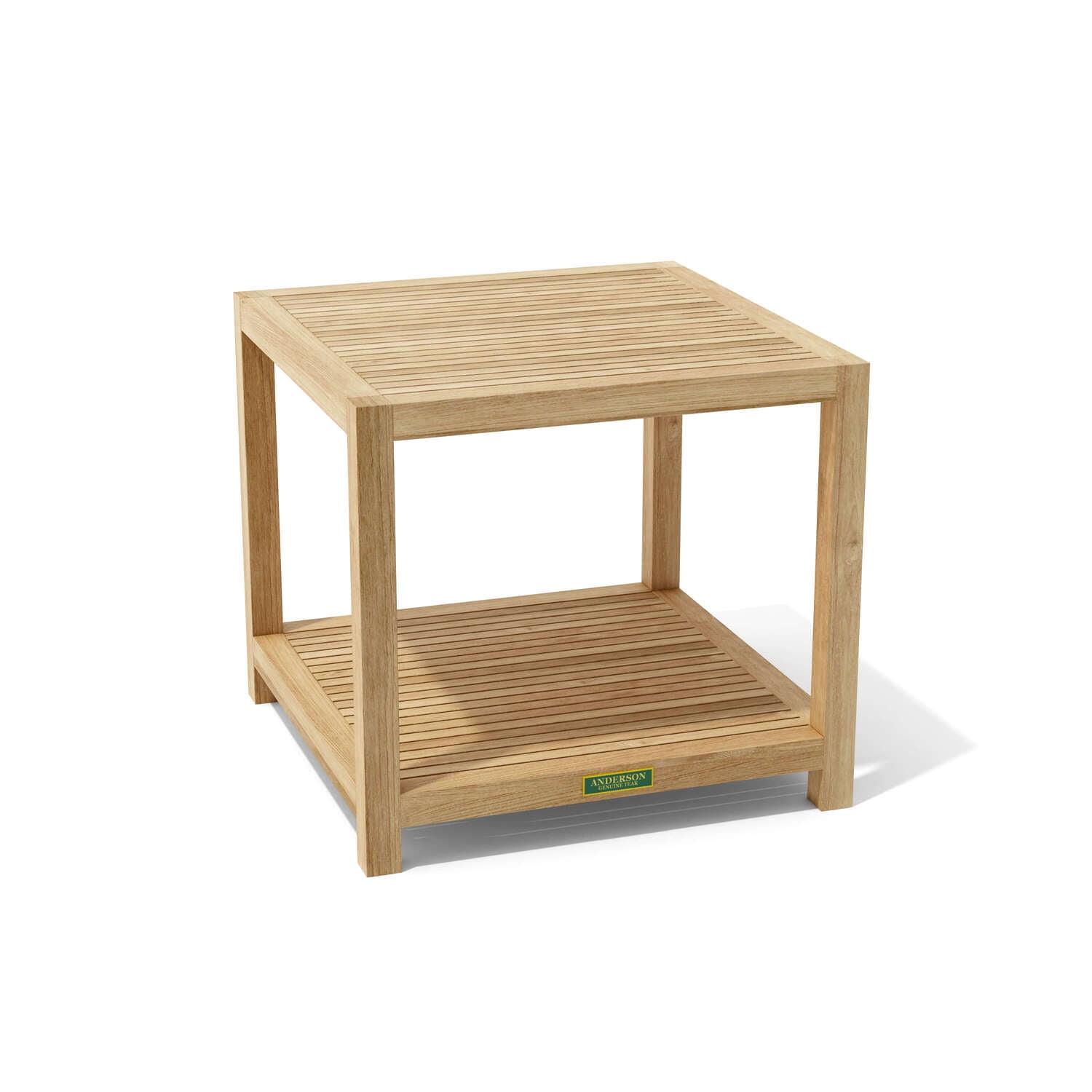 Maykoosh Rustic Revival 22" Side Table With 1-Tier