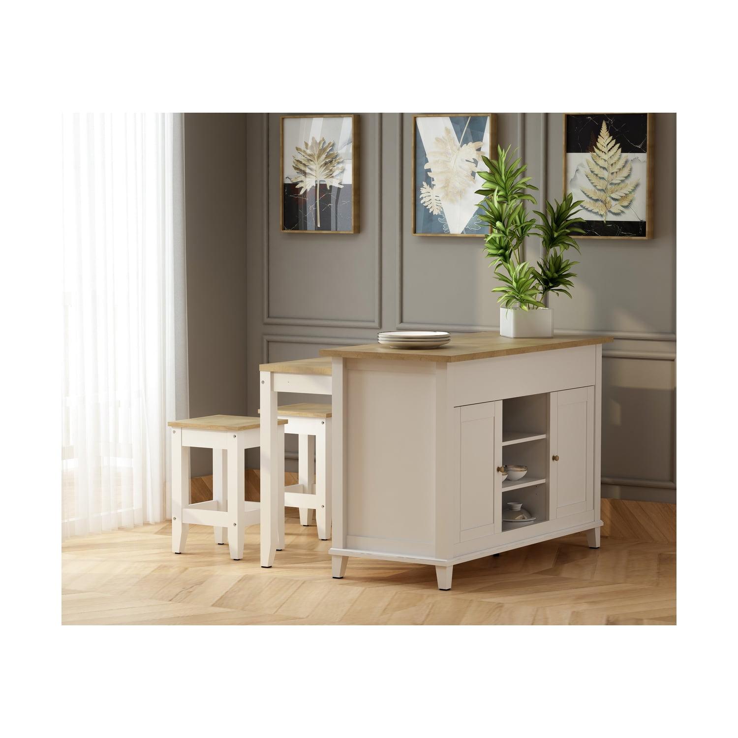 Anderson Teak KC-053 Delphi 52.7' Kitchen Island Cabinet