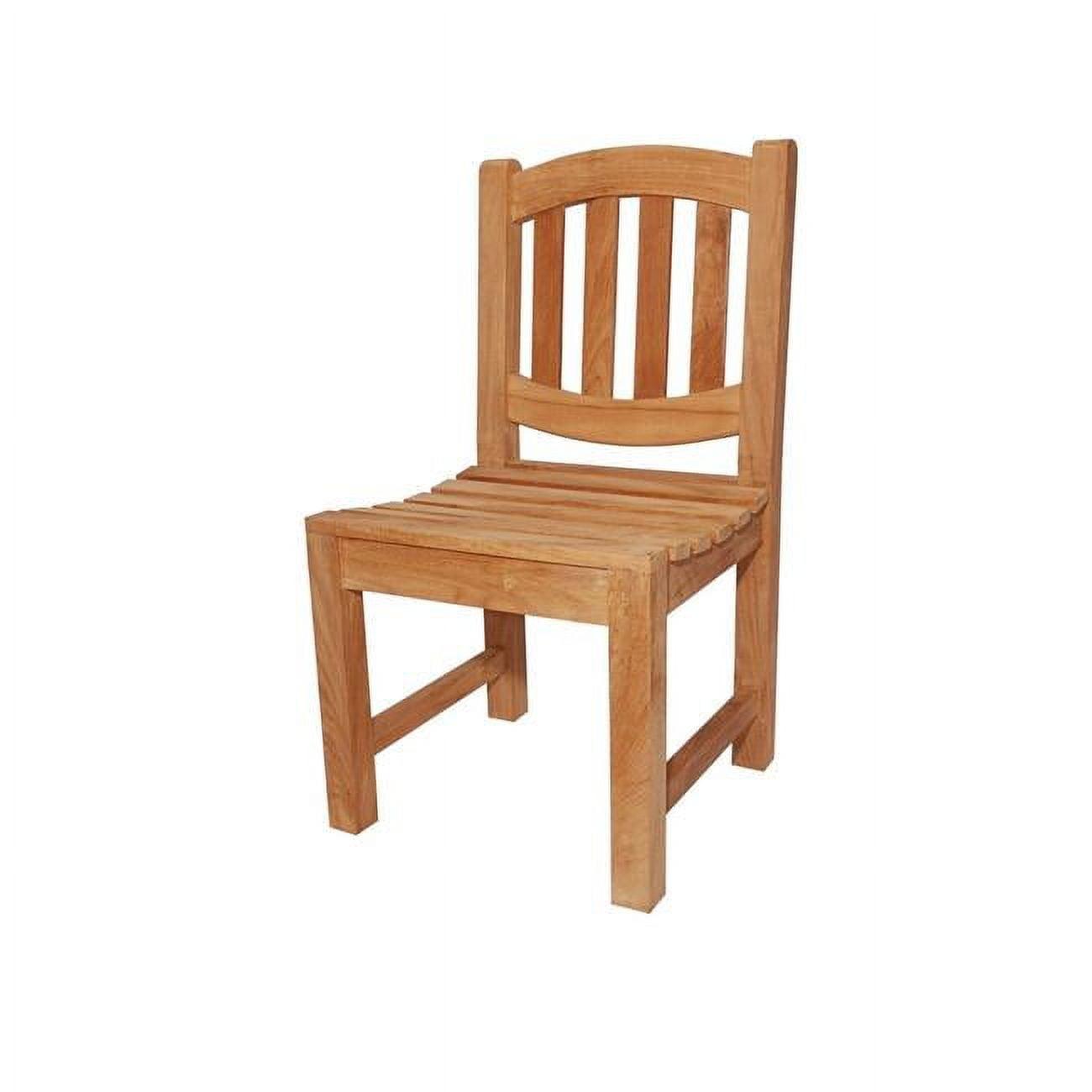 Kingston Teak Armless Outdoor Dining Chair