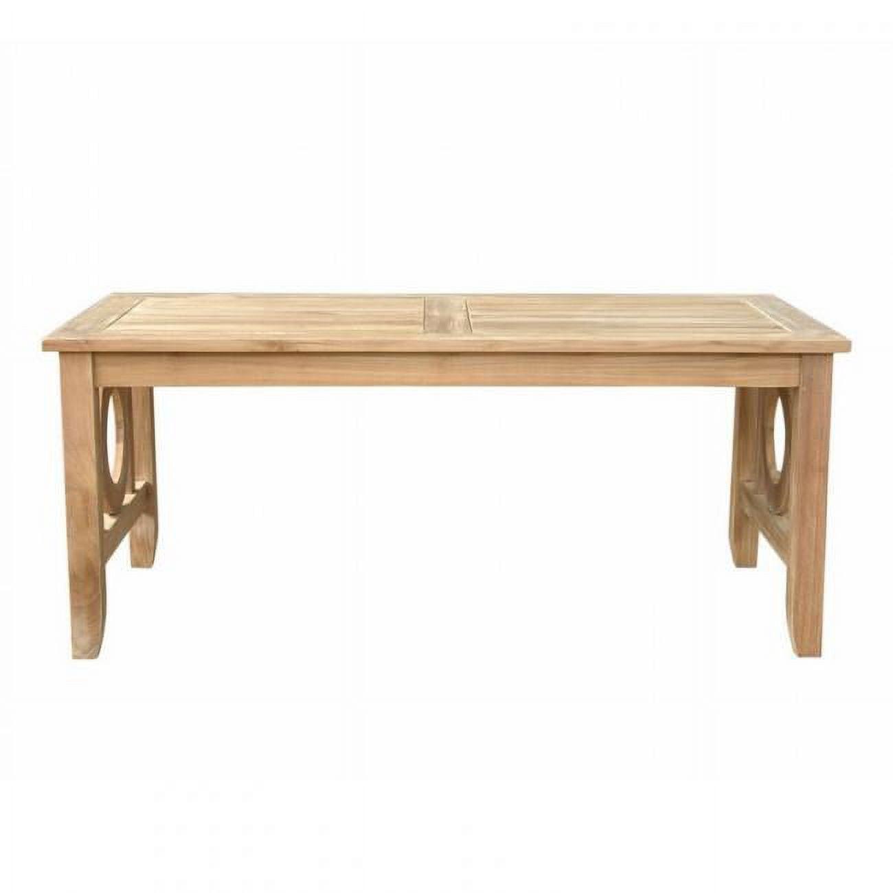 Anderson 48'' Natural Teak Rectangular Coffee Table