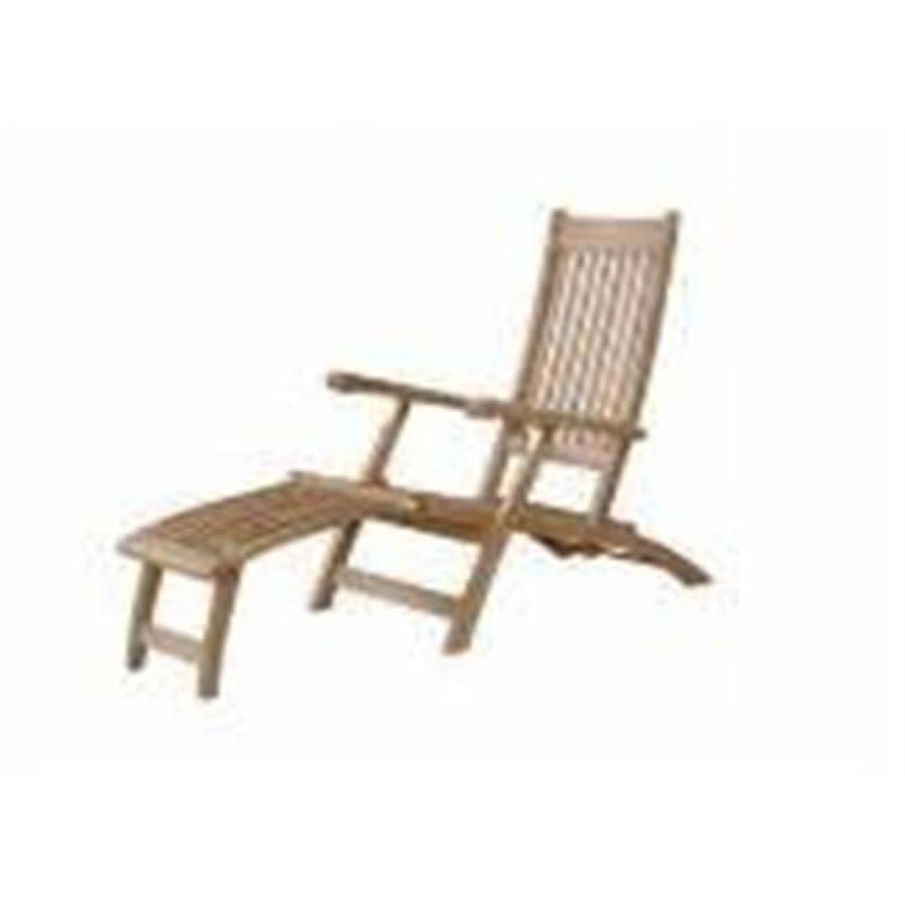 Tropicana Outdoor Teak Chaise Lounge Set