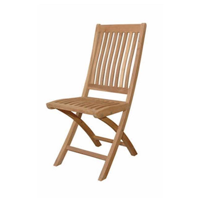 Tropico Teak Outdoor Folding Dining Chair Set