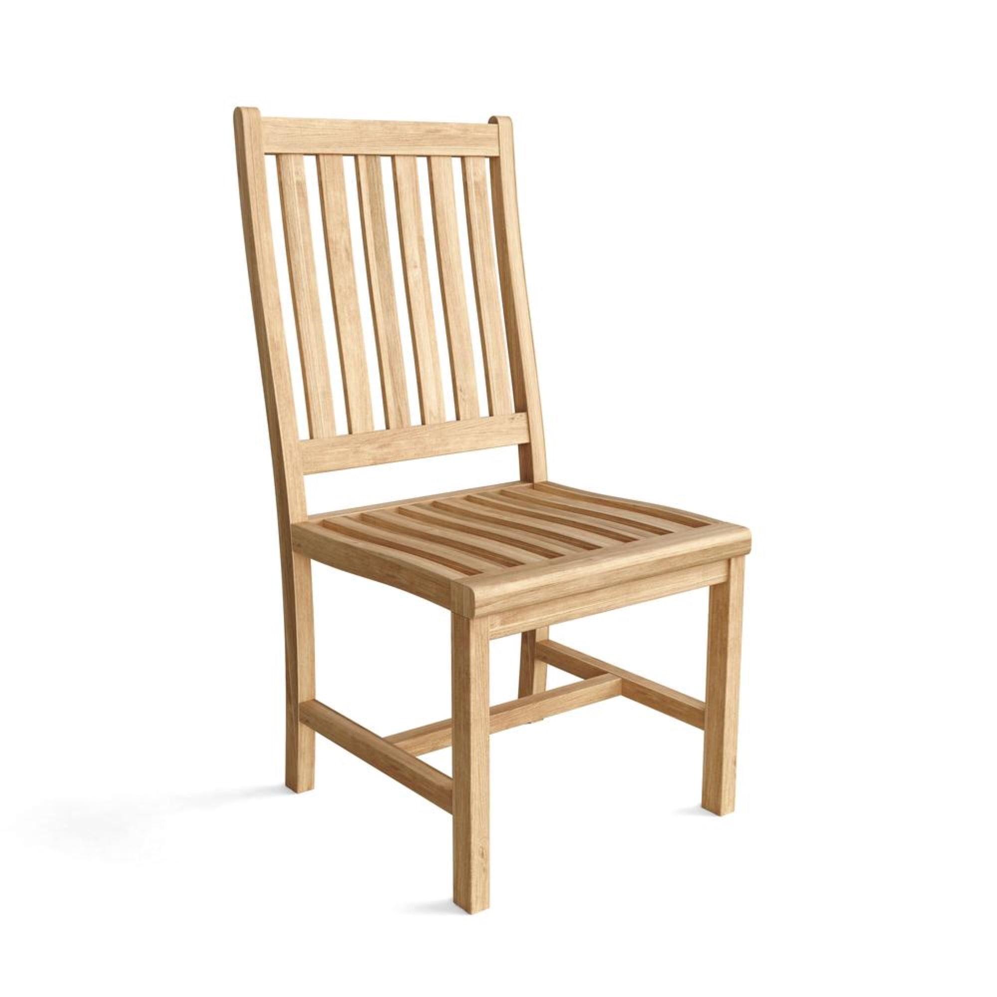 Anderson Teak Wilshire Wood Outdoor Dining Side Chair