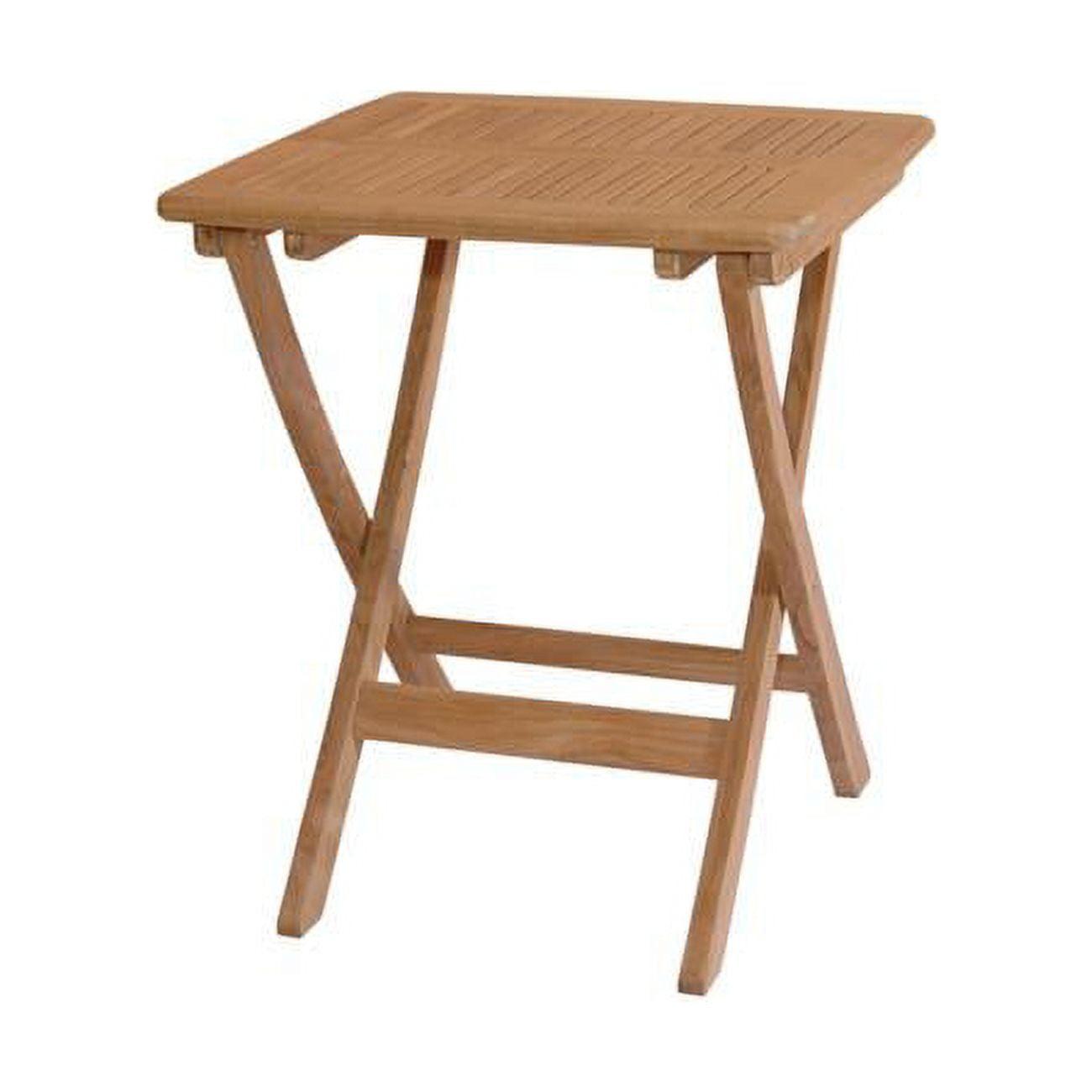 Windsor 24'' Square Teak Folding Picnic Table