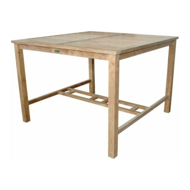 Anderson Teak Windsor 59" Square Bar Table