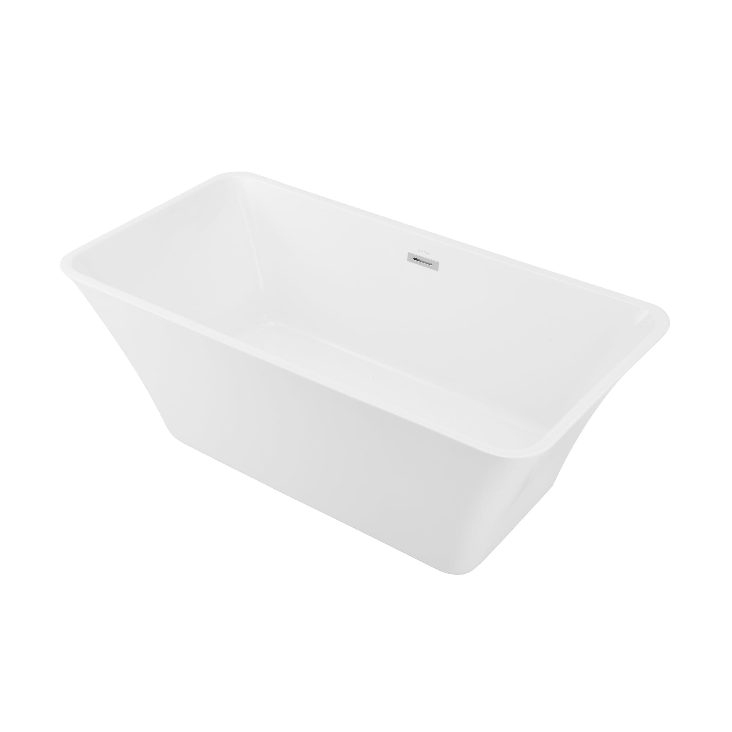 Angers 60'' White Acrylic Freestanding Bathtub