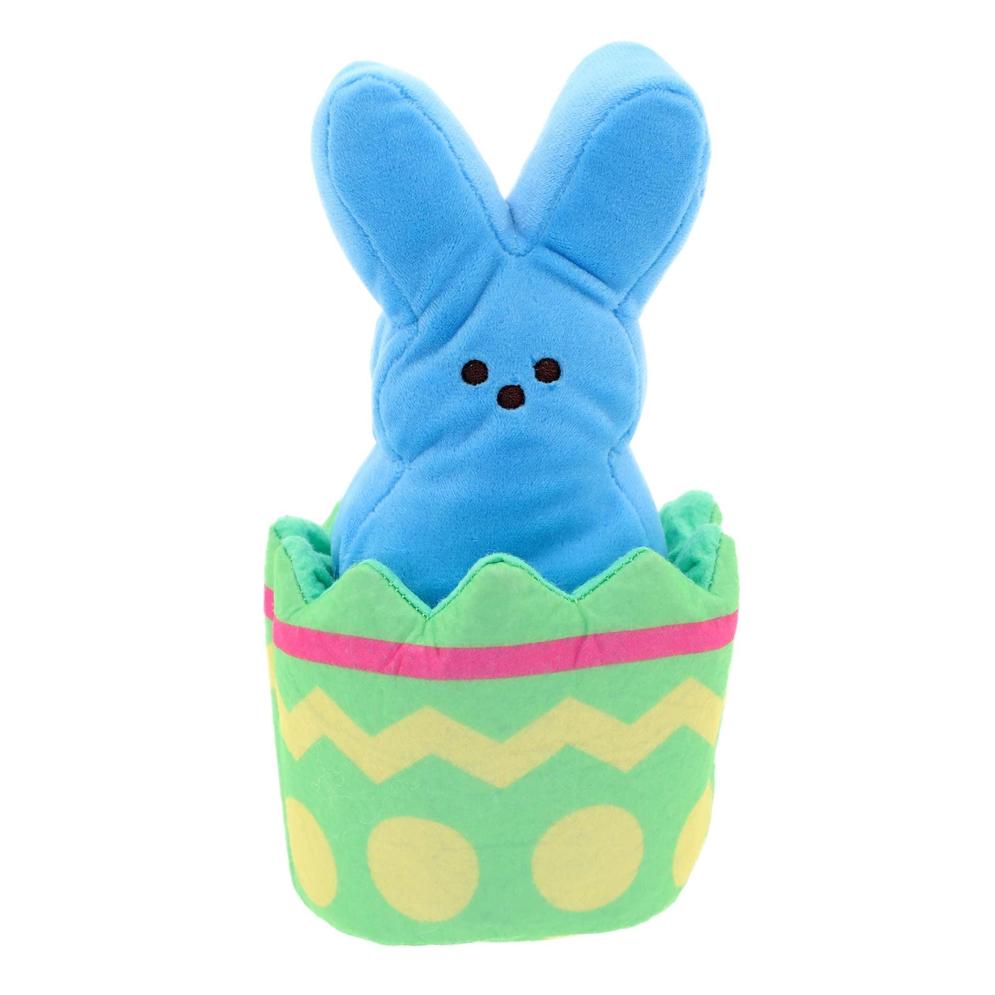 Blue 8.5" Animated Easter Bunny Plush Toy