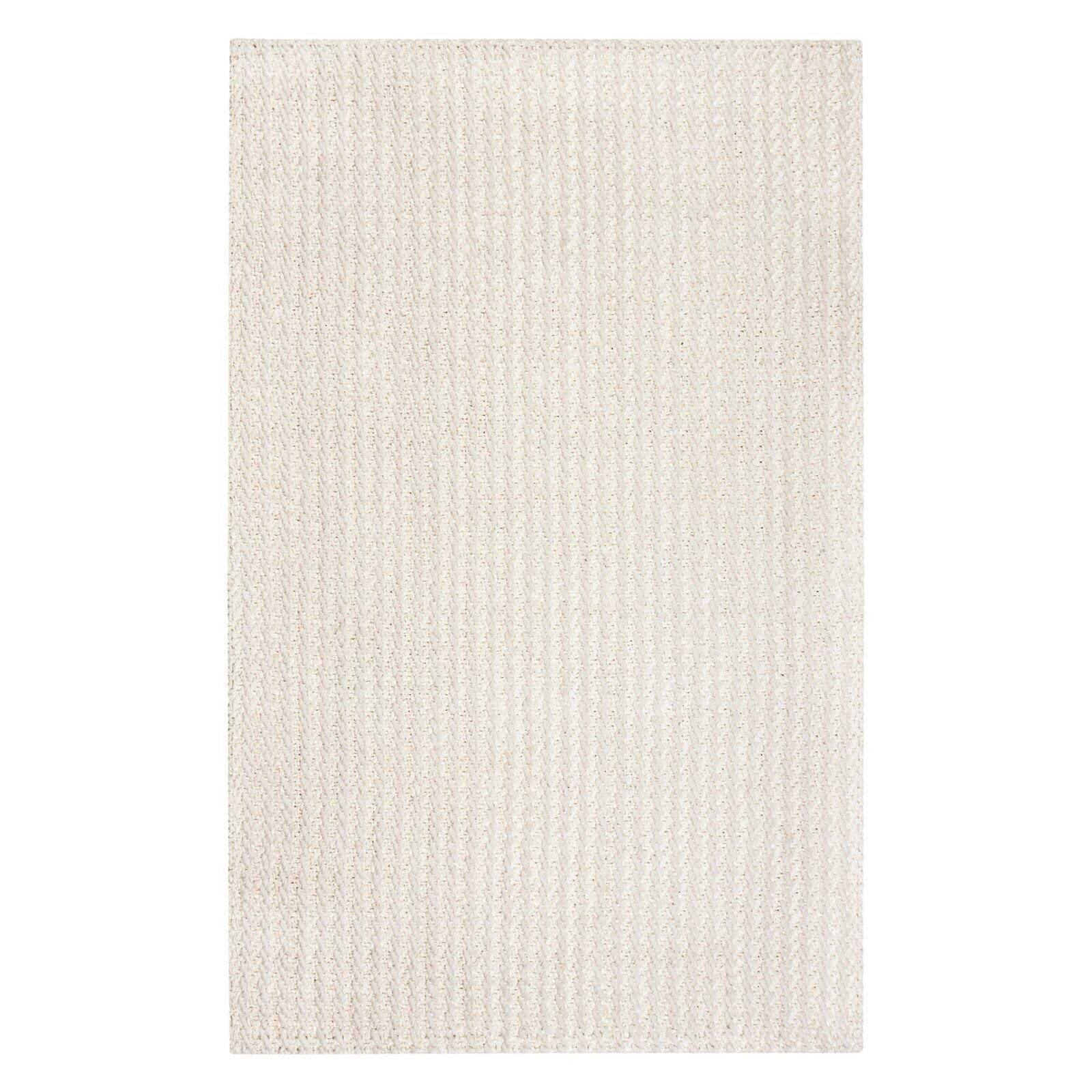 Freya 5' x 8' Off-White Jute Blend Area Rug