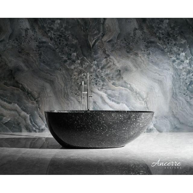 Anjuna 67'' x 31.4'' Freestanding Soaking Fiberglass Bathtub