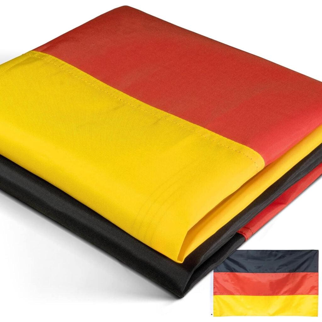 Heavy Duty Nylon Embroidered Germany Flag 3x5 Feet