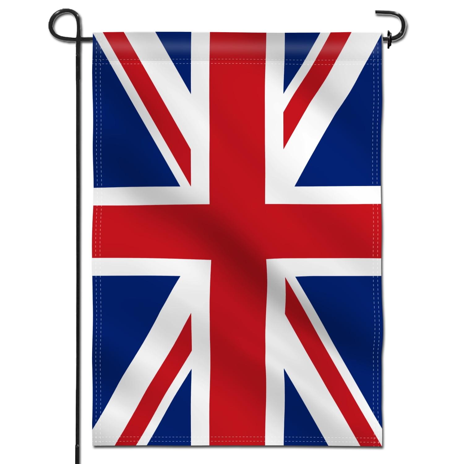 Anley Union Jack British UK Garden Flags - Double Sided Premium Garden Flag 18 x 12.5 Inch