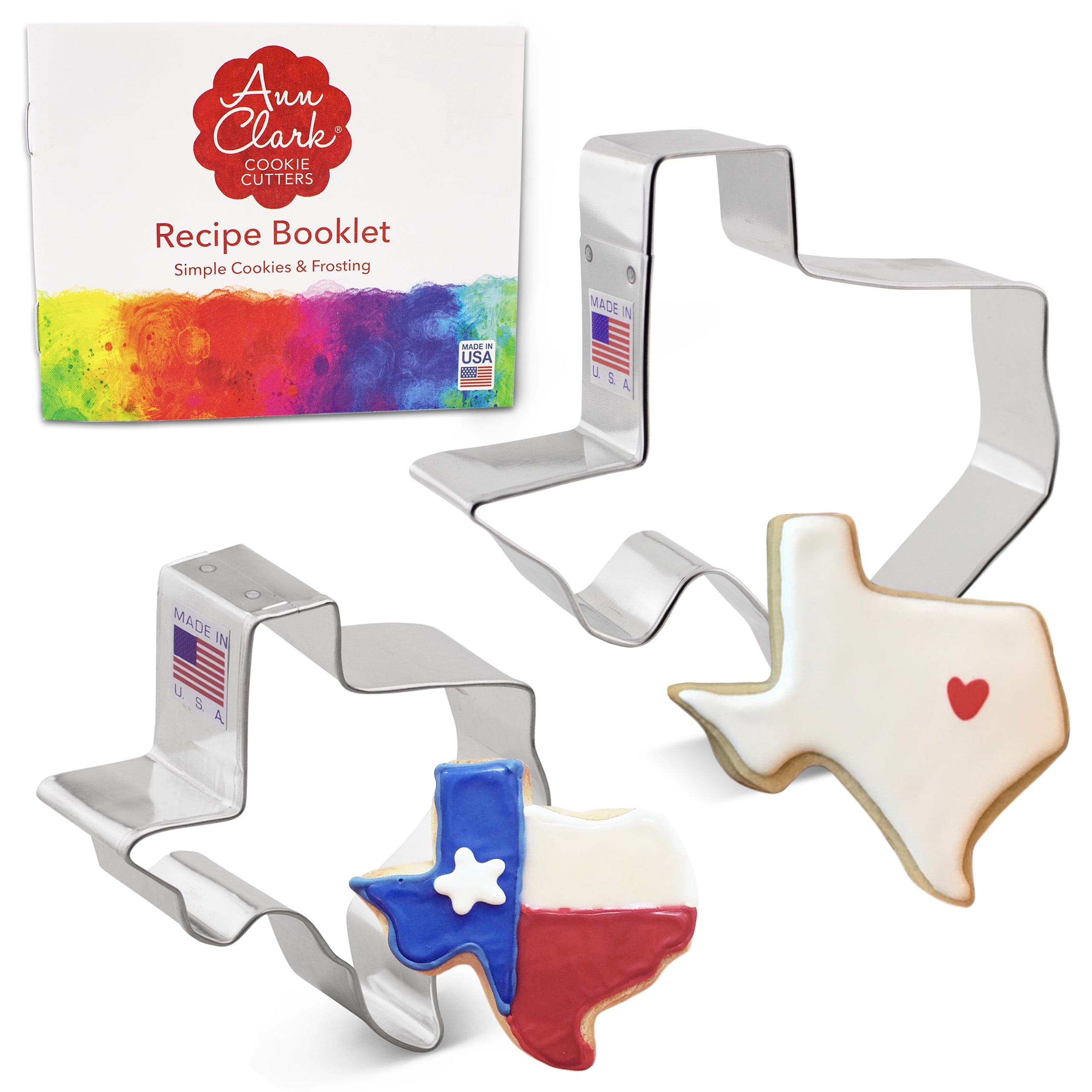 Ann Clark Texas State Metal Cookie Cutter Set