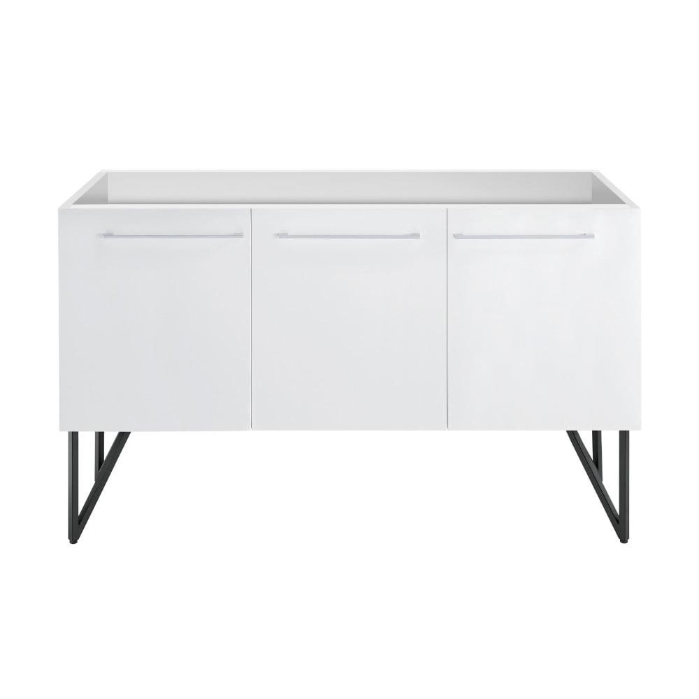 Annecy 60" Glossy White Freestanding Bathroom Vanity Base