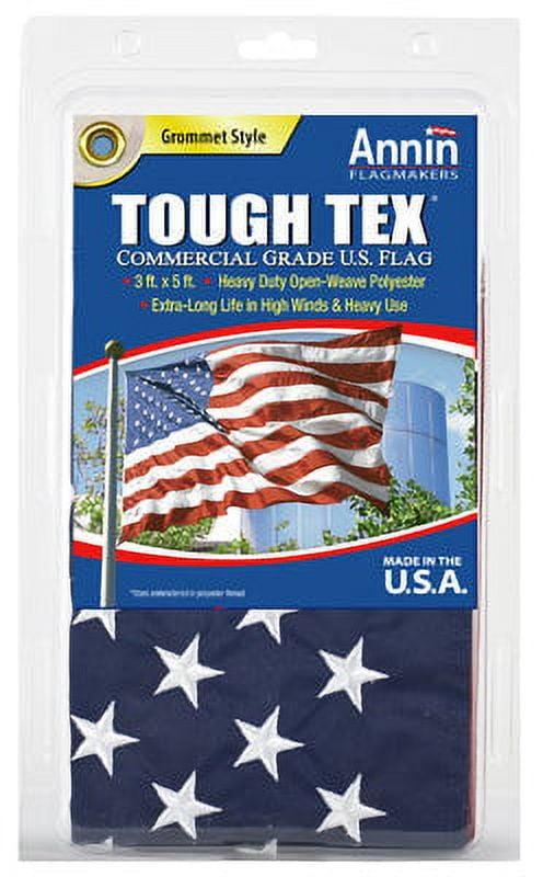 Annin Flagmakers 182005 Tough Tex US Flag, 3' x 5', Each