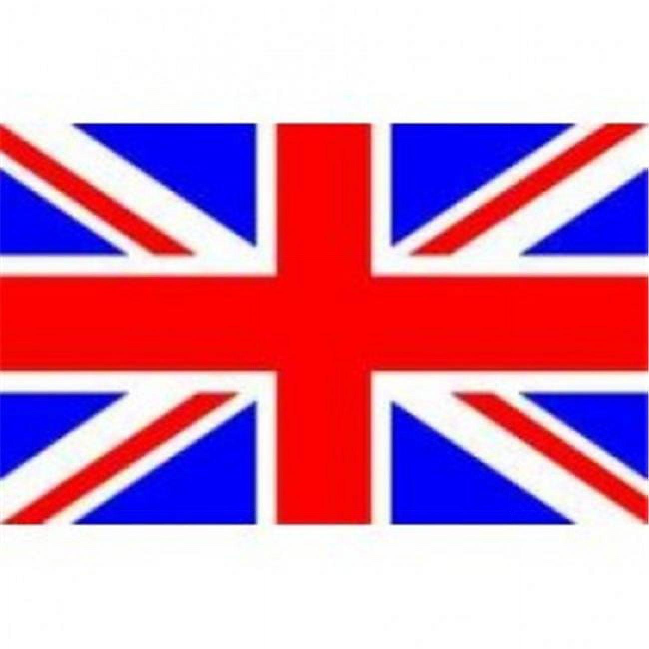 3' x 5' Multicolor Nylon United Kingdom Flag with Brass Grommets