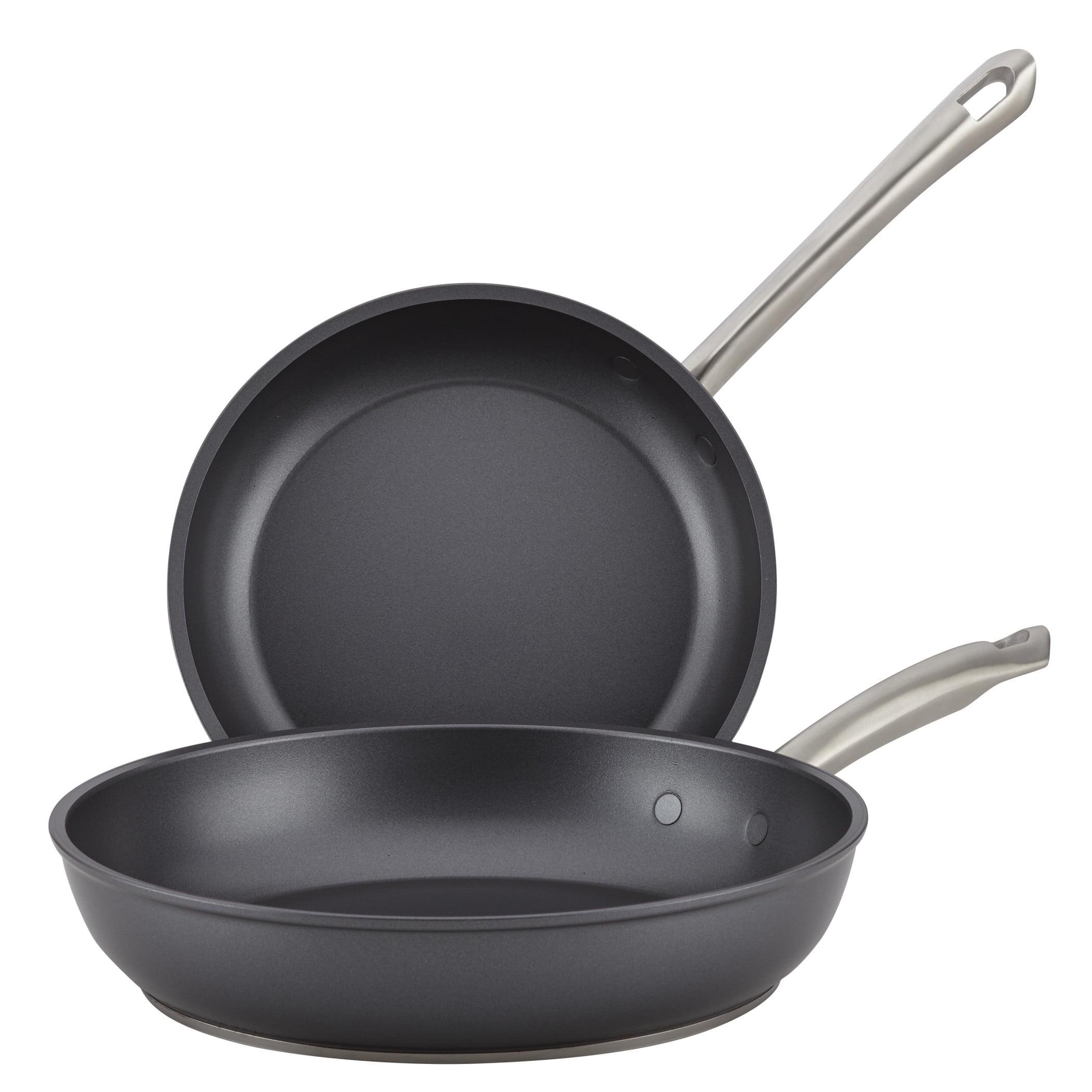 Anolon Accolade Hard Anodized Nonstick Induction Frying Pans / Skillet Set