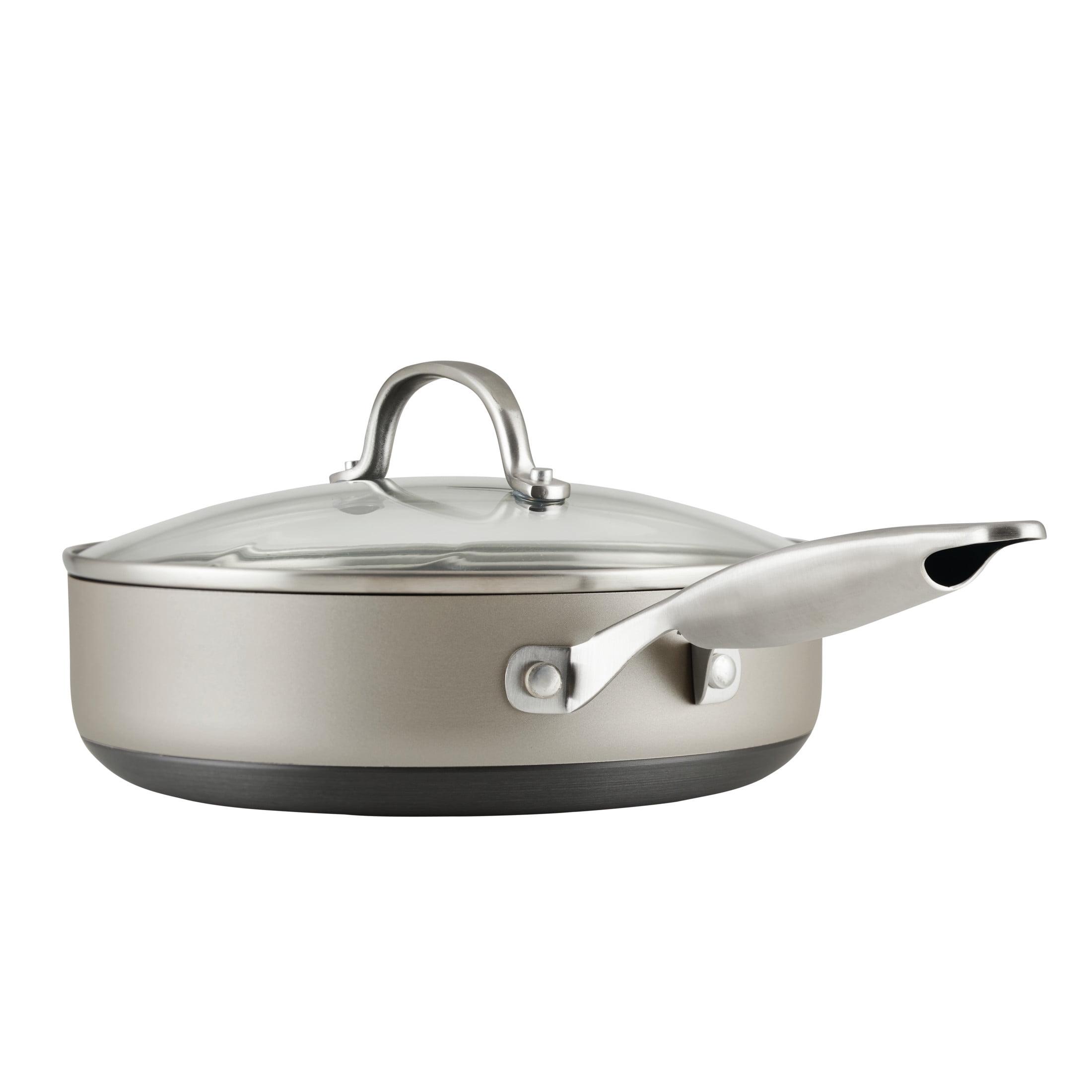 Anolon Achieve Hard Anodized Nonstick Saute Pan with Lid - 3 Quart